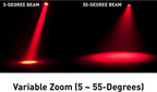 American DJ VIZ614 Vizi Hex Wash7 Professional Moving Head