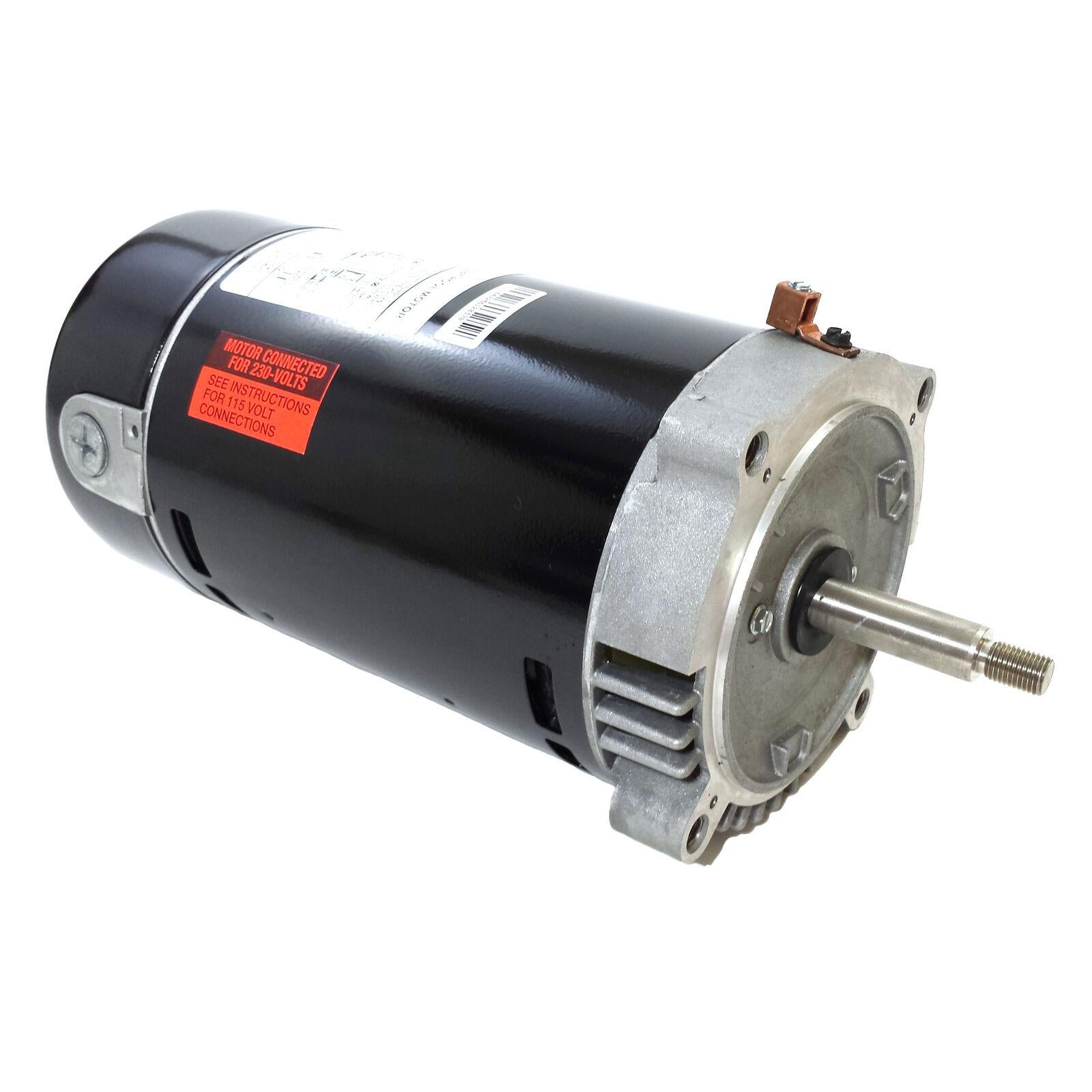 ao smith swimming pool motor ust1072 c-face round flange .75 3/4 hp brand new