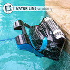 dolphin nautilus cc supreme wifi operated robotic pool [vacuum] cleaner - ideal for in ground swimming pools up to 50 feet - easy to clean top load filter cartridges