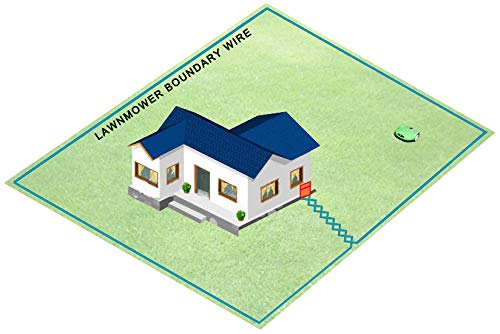 Universal Heavy Duty Automatic Lawnmower Boundary Wire - 500' 14 GauThick Professional Grade Robotic Lawnmower Perimeter Wire Works with All s