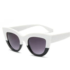 Retro Thick Frame Cat Eye Sunglasses