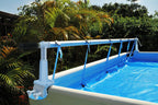 solaris cover reel for above-ground metal or ultra frame pools ~ various sizes