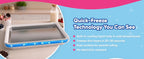 Rolled Ice Cream Maker Kit - Ice Cream Cold Plate Makes Delicious Treats - Rolled Ice Cream Tray is Perfect  Ice Cream Maker - Roll Ice Cream Maker for Kids & Family