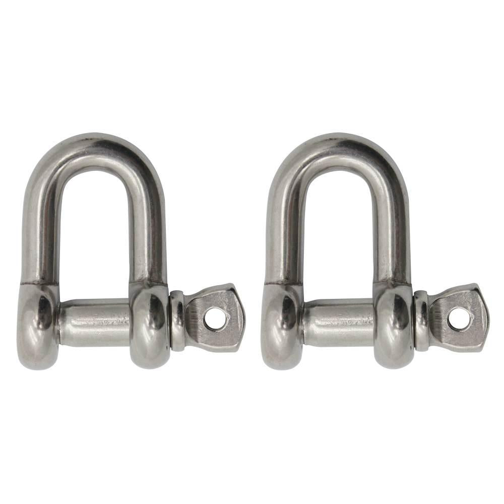BoatTector  Steel Chain Shackle - 1", 2-Pack
