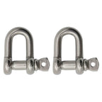 BoatTector  Steel Chain Shackle - 1", 2-Pack