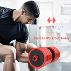 20KG 2.5KGX8 thicker 560 poles x1 for Home Weight Set Dumbbell barbell