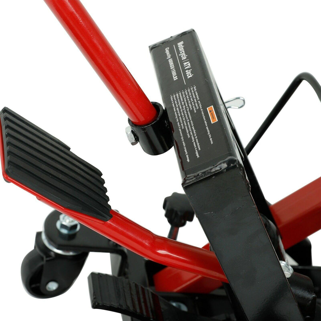 Motorcycle Scissor Jack with 1500LBS Load Capacity For ATV Dirt Bike