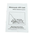 Motorcycle Scissor Jack with 1500LBS Load Capacity For ATV Dirt Bike
