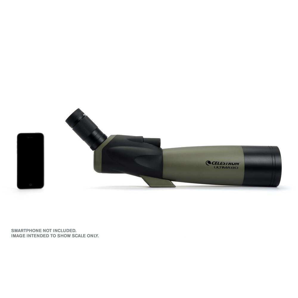 Ultima 80 45-Degree Spotting Scope with Smartphone Adapter