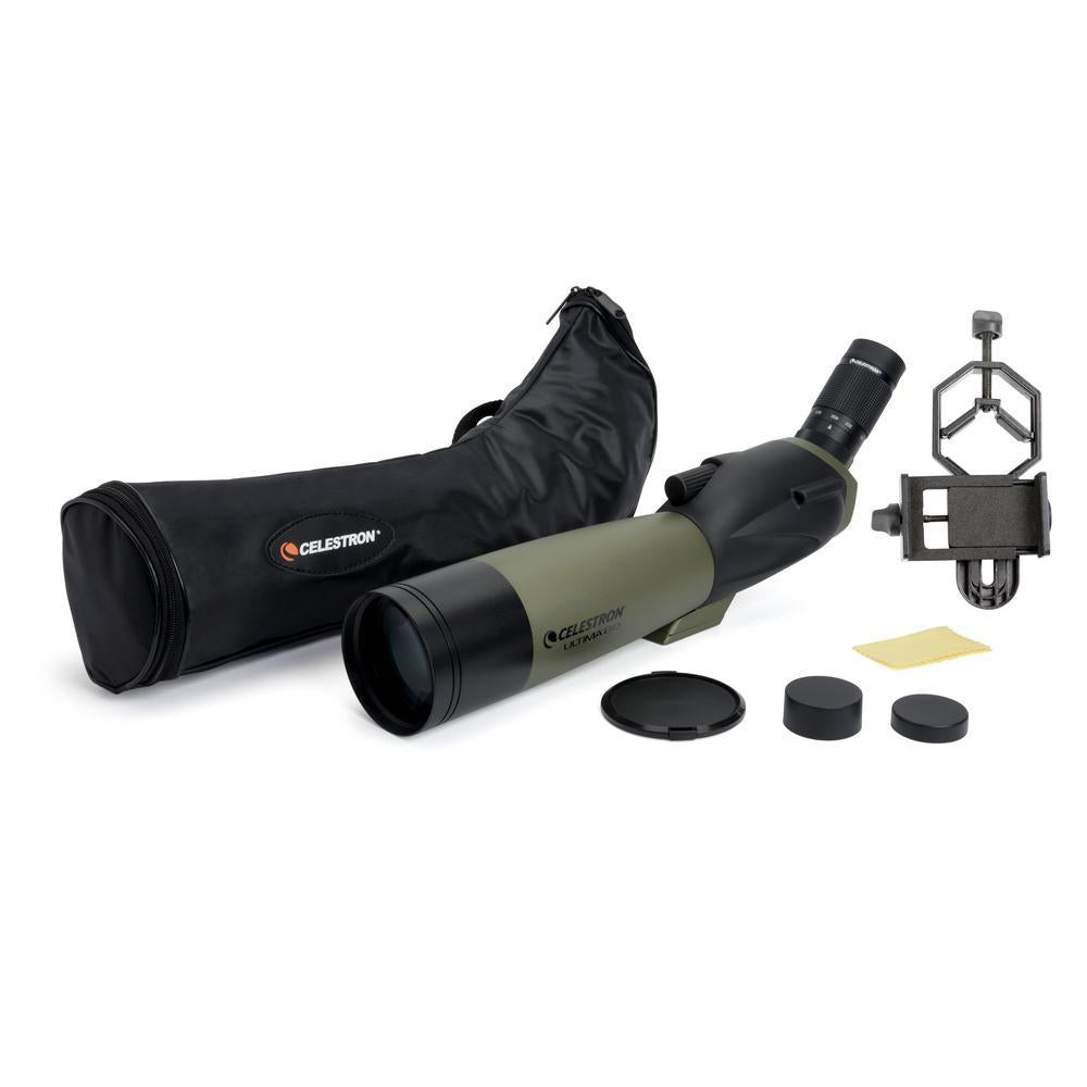 Ultima 80 45-Degree Spotting Scope with Smartphone Adapter