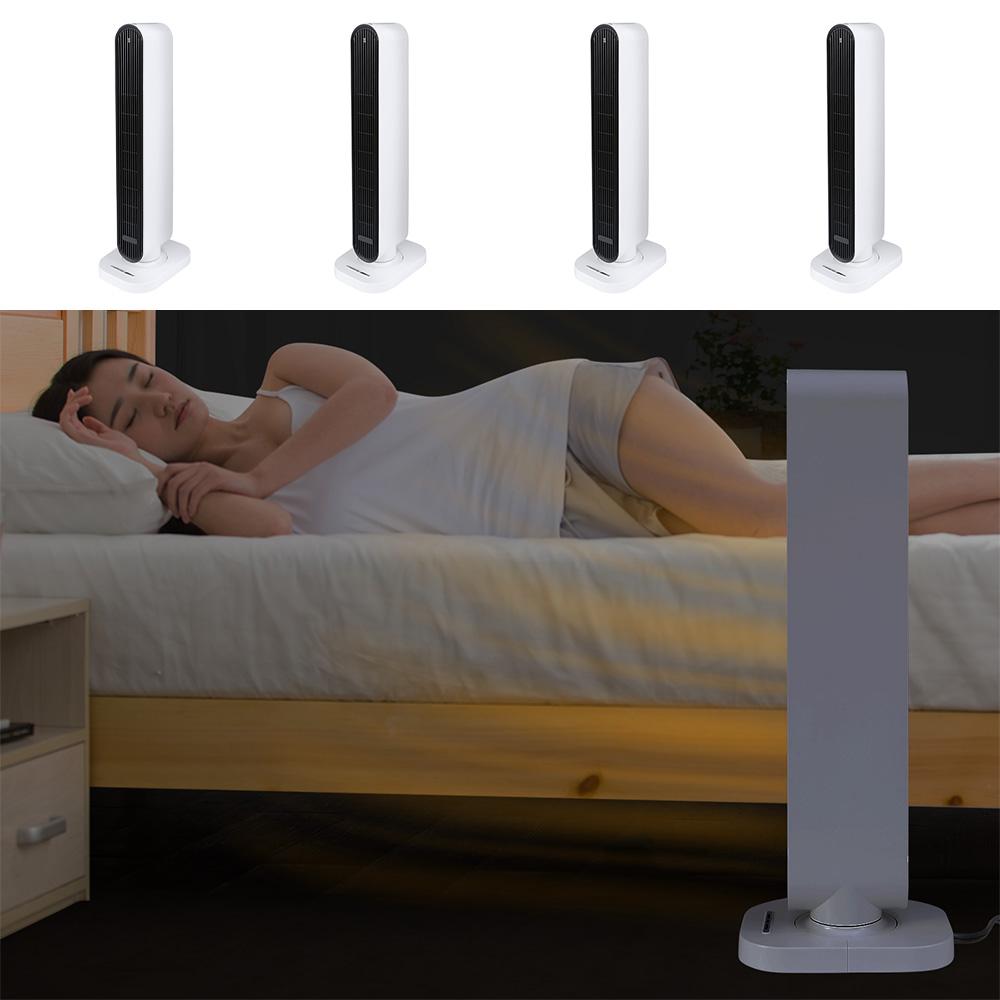 Goory Simple Heaters Fan 1500W Whole Room Instant Space Heater 4 Heat Modes Electric Heating Standing Indoor Bedroom