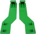 steel tractor loader quick tach weld on mounting brackets compatible with john deere tractor loaders(top pin fits 200, 300, and 400 series loaders,bottom pin fits 500 series loaders)
