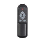 Portable Space Heater, 750W/1500W Small Infrared Heater w/ Remote, LED Display, 3 Working Modes, Safe Electric Heater for Home Office Bedroom with Overheat Protection, 11.58" x 9.72" x 12", Q6159