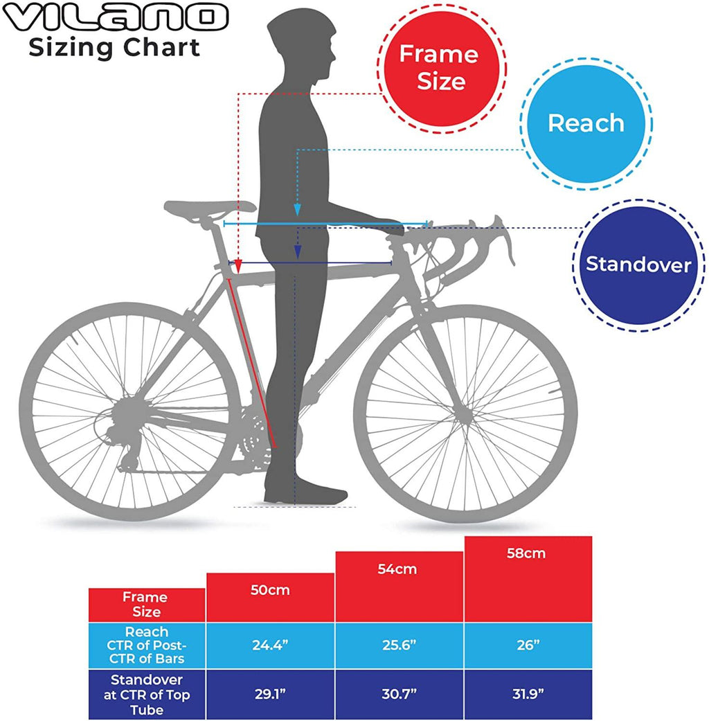 Vilano R2 Commuter Aluminum Road Bike 21 Speed 700c