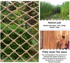 Children Protective Netting Climbing Nets Children's Protection Net Balcony Railing Safety Netting Hand-Woven Net Hemp Rope Pet Safe Indoor/Outdoor Stairs Anti-Fall Net（mesh 12cm Hickness 8mm） Stairs