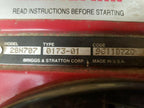BRIGGS & STRATTON 15.5HP OHV ENGINE 28N707 MOTOR. Used