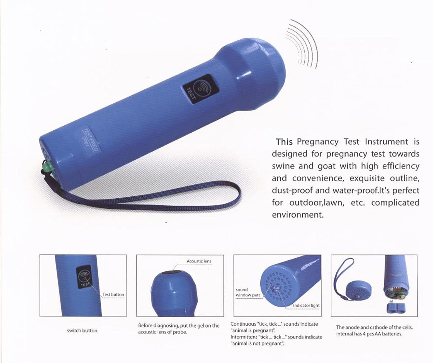 lmeili ultrasound pregnancy tester livestock portable swine pig pork sheep pregnancy test livestock waterproof pregnancytester