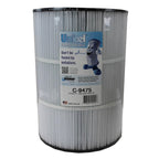 unicel 75 square feet spa sharp pleat replacement filter cartridge (6 pack)