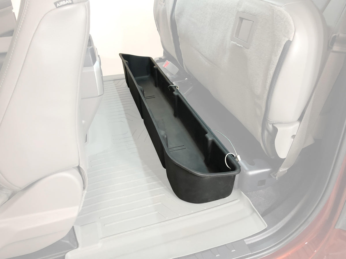 Red Hound Auto 3 Under Seat StoraBox Compatible with Ford F-150 Super Cab (2015-2019), F-250 F-350 F-450 F-550 Super Duty SuperDuty (2017-2019) SuperCab Only Underseat System Set of 3