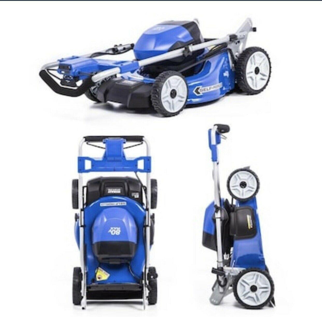 Kobalt #1130000 80-Volt Max Brushless Cordless Self-Propelled Mower Kit. New