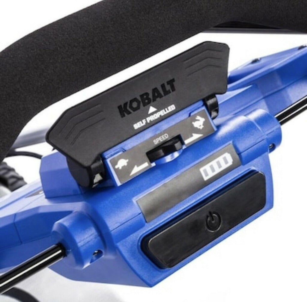 Kobalt #1130000 80-Volt Max Brushless Cordless Self-Propelled Mower Kit. New