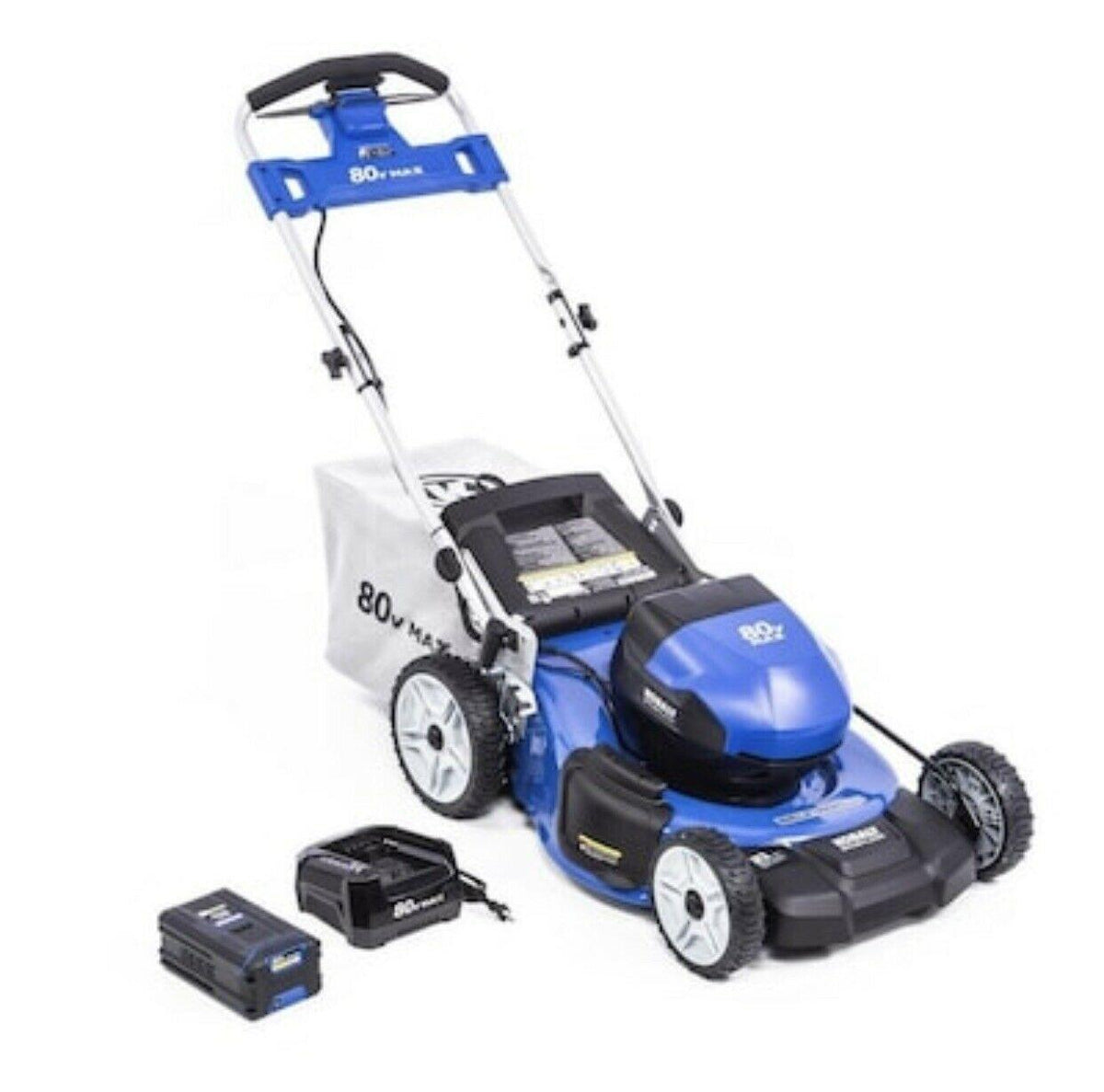 Kobalt #1130000 80-Volt Max Brushless Cordless Self-Propelled Mower Kit. New