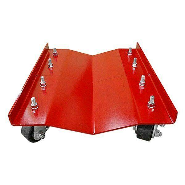 Auto Dolly 5200 lb 24" x 16" Steel Ribless Dual Car Dolly