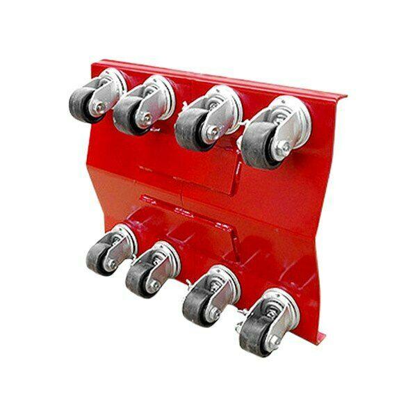 Auto Dolly 5200 lb 24" x 16" Steel Ribless Dual Car Dolly