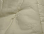 Organic Crib Bedding - Crib Damask Ecowool Comforter Light fill 35 x 53"