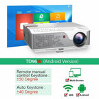 android wifi mini projector home theater entertainment video full hd beamer led