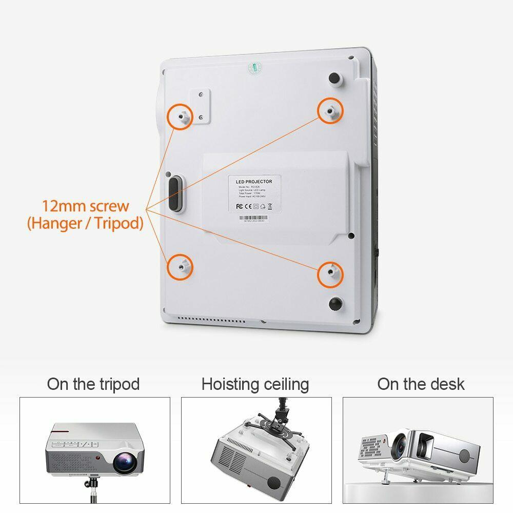 android wifi mini projector home theater entertainment video full hd beamer led