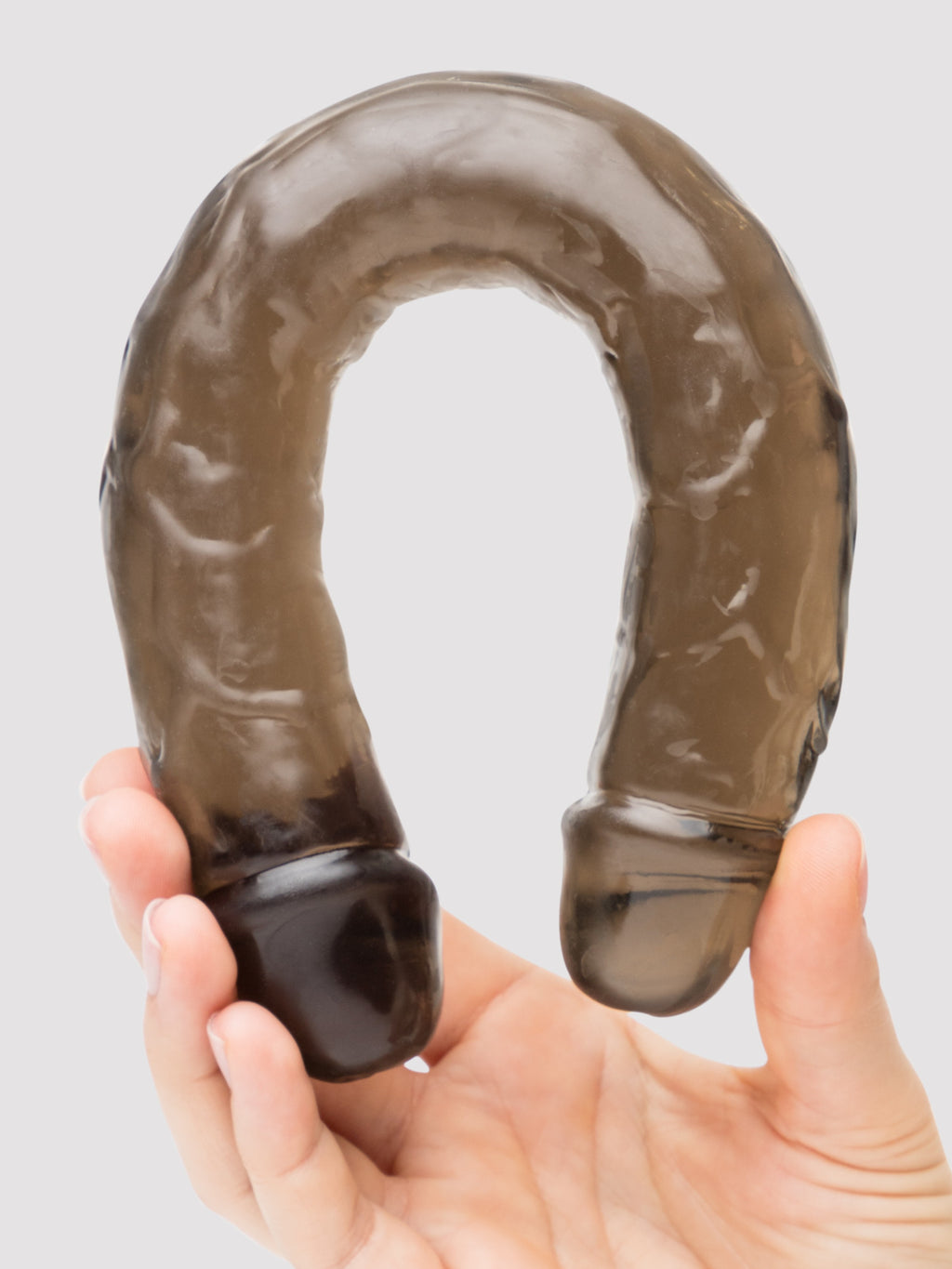 BASICS Realistic Double-Ended Dildo 12 Inch, Black
