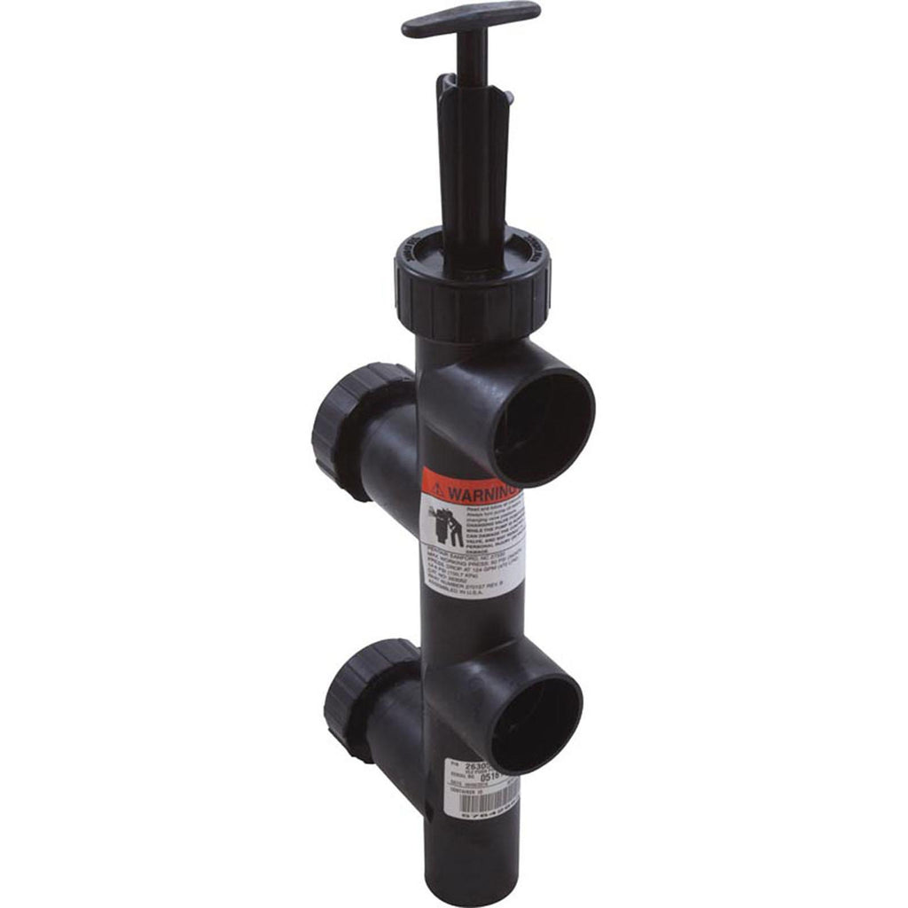 PENTAIR POOL PRODUCTS Push Pull Valve, Am Prod/Pent DE Filter, 8" w/Unions
