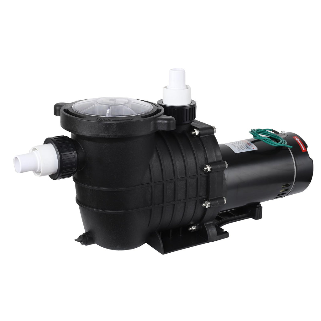 tecspace 1.5/2.0 hp 115v-230v pool pump in/above ground swimming pool pump