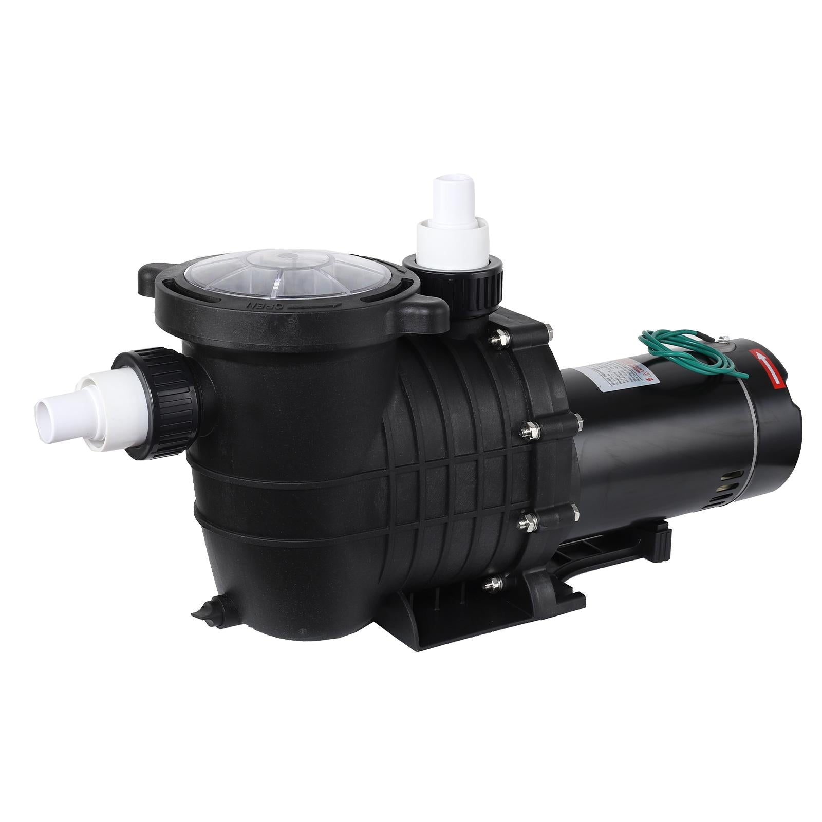 tecspace 1.5/2.0 hp 115v-230v pool pump in/above ground swimming pool pump