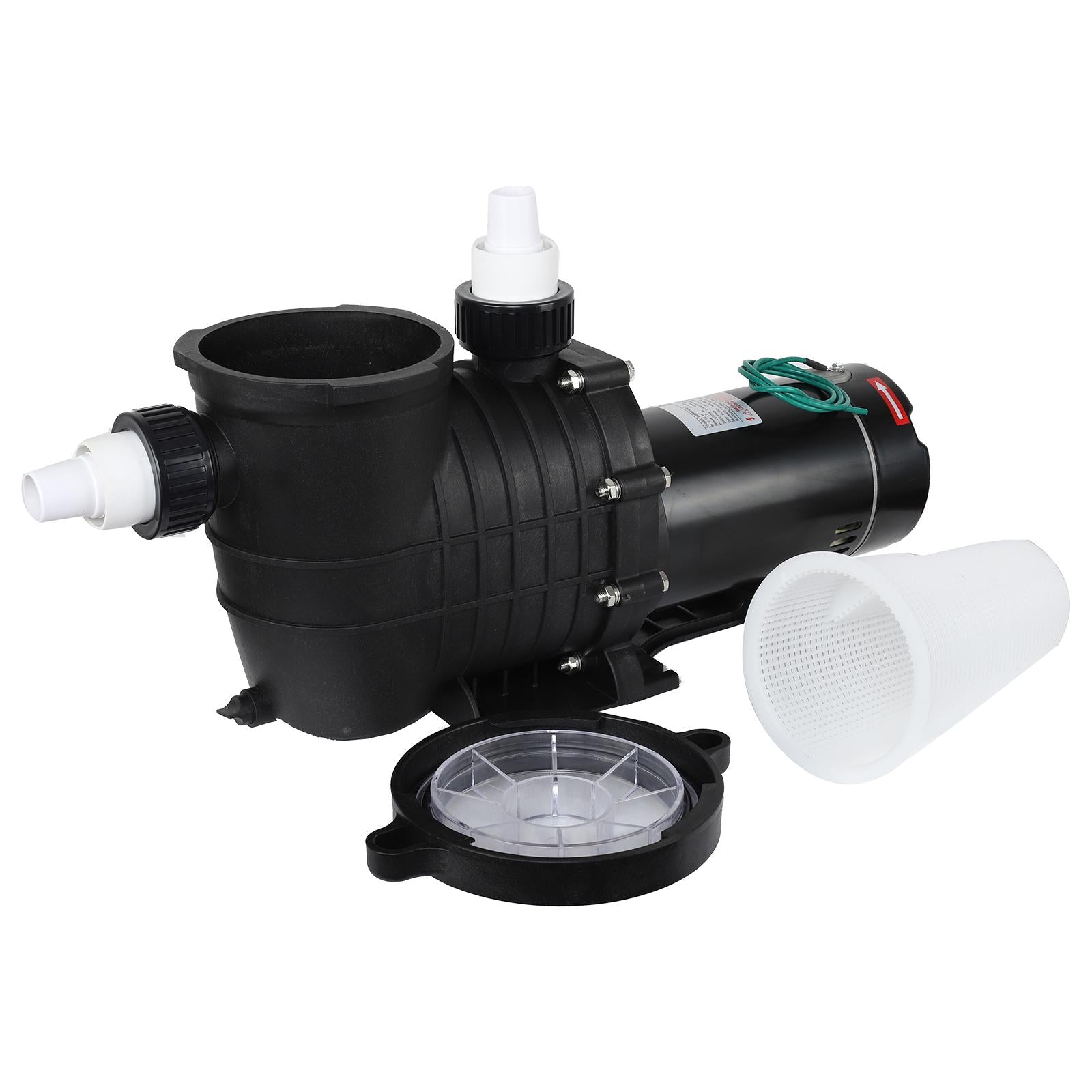 tecspace 1.5/2.0 hp 115v-230v pool pump in/above ground swimming pool pump