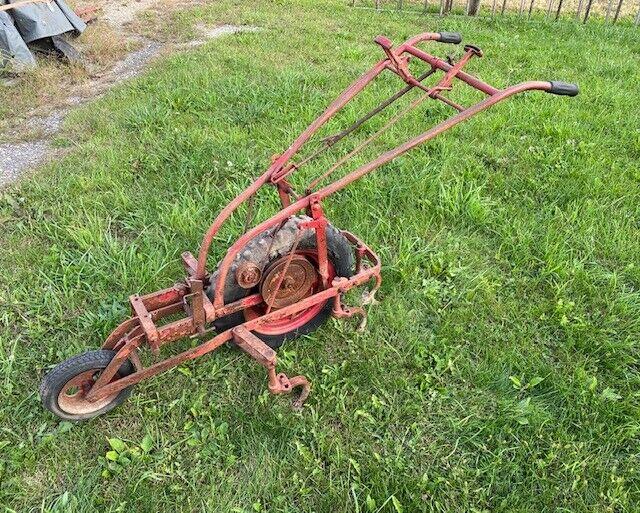 RARE Early 1940s Model A Culti-Cutter Walk Behind Tractor Cultivator
