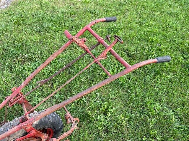 RARE Early 1940s Model A Culti-Cutter Walk Behind Tractor Cultivator