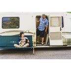40 in. Green Bunkbable Beds with Bed Side Organizers (2-Pack)