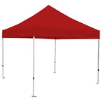 Athena 10 ft. x 10 ft. Red Cover White Frame Instant Pop Up Tent