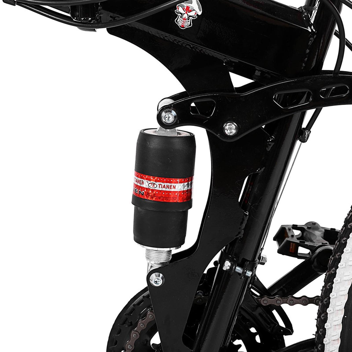 Outroad Mountain Bike 21 Speed 26in Folding Bike Double Disc Brake Bicycles