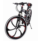 Outroad Mountain Bike 21 Speed 26in Folding Bike Double Disc Brake Bicycles