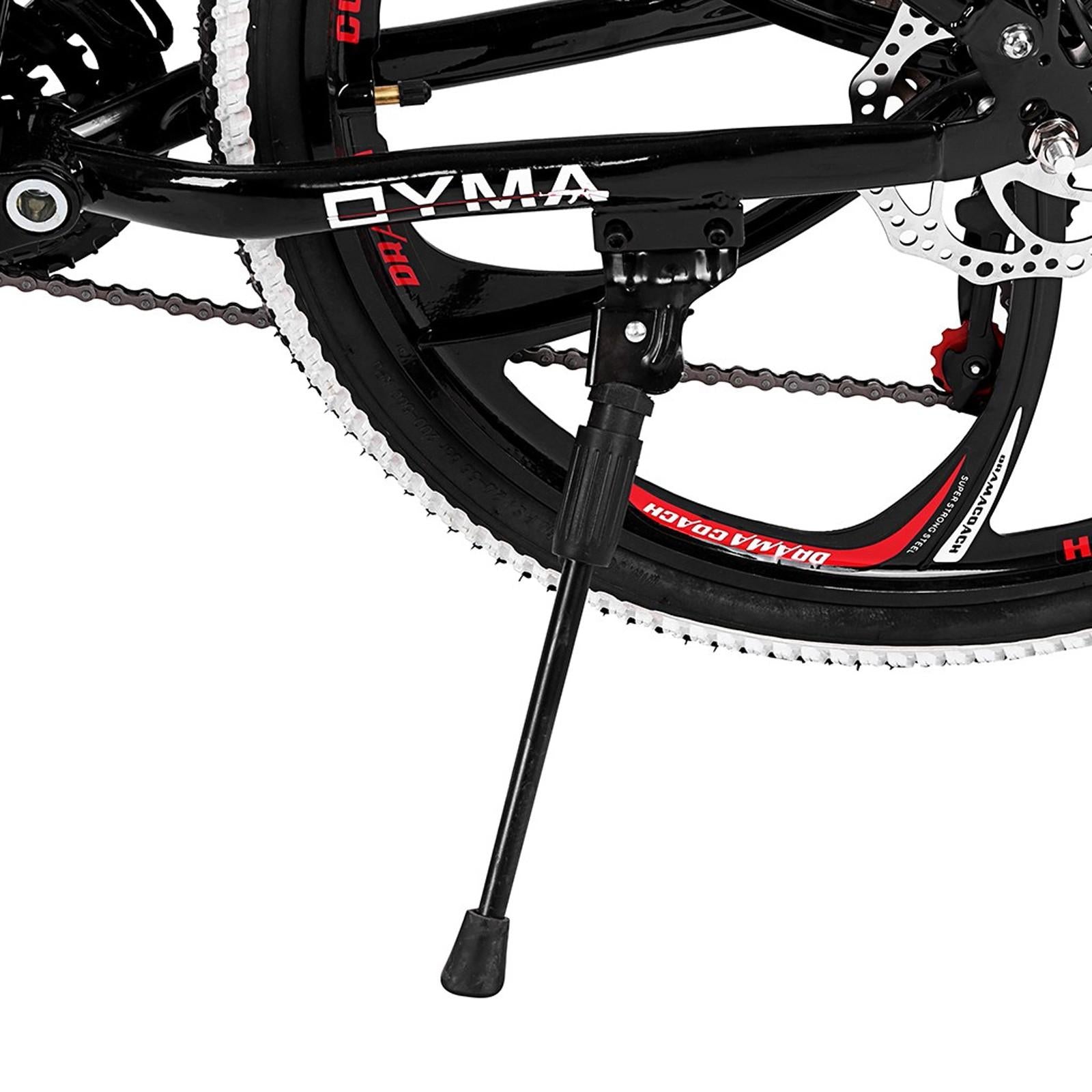 Outroad Mountain Bike 21 Speed 26in Folding Bike Double Disc Brake Bicycles