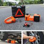5 Ton Car Jack Lift 12V 5T Electric Hydraulic Floor Jack with Impact Wrench Set