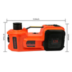 5 Ton Car Jack Lift 12V 5T Electric Hydraulic Floor Jack with Impact Wrench Set