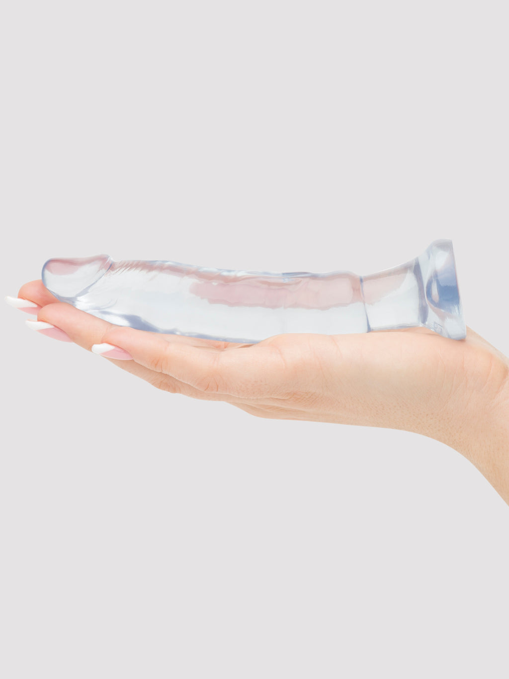 Doc Johnson Crystal Jellies Anal Starter Dildo 6 Inch, Clear