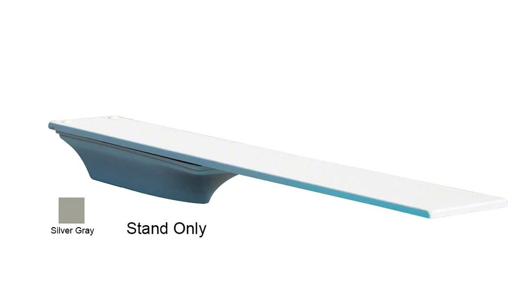 flyte-deck ii diving stand for 8 foot board-silver gray-with jig and hardware