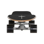 FLOW Surf Skates Swell 33" Surf Skateboard with Carving Truck Complete , Black