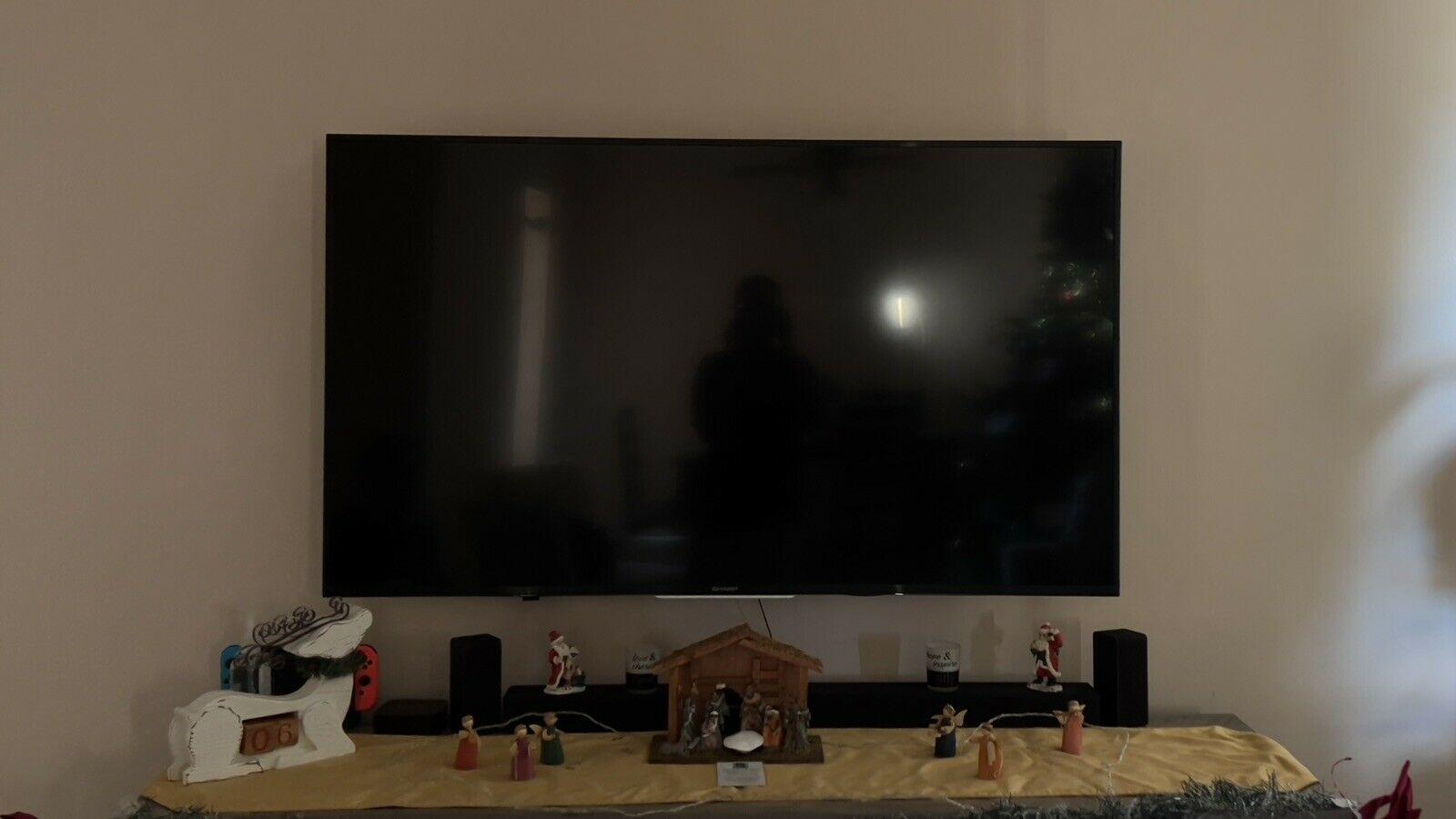 sharp 55 inch 4k uhd smart tv