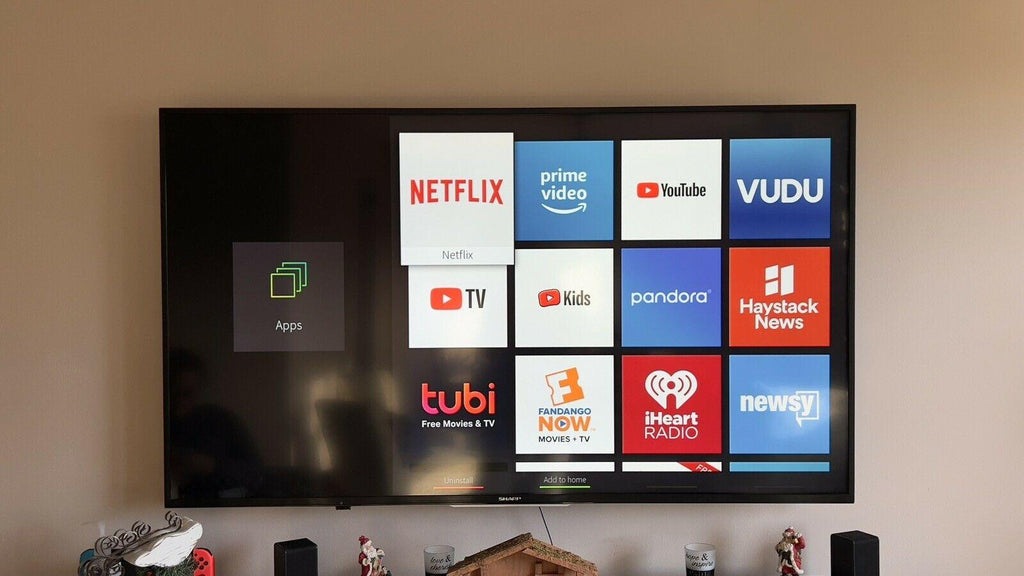 sharp 55 inch 4k uhd smart tv